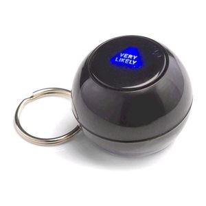 🎈 8 ball keychain make a decision